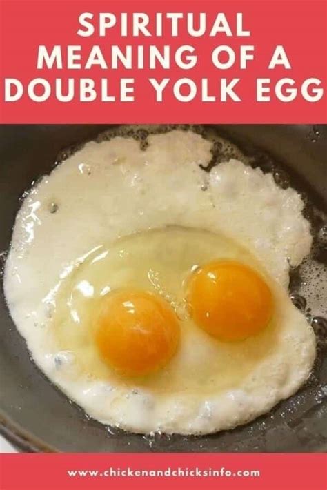eggs with double yolks meaning.
